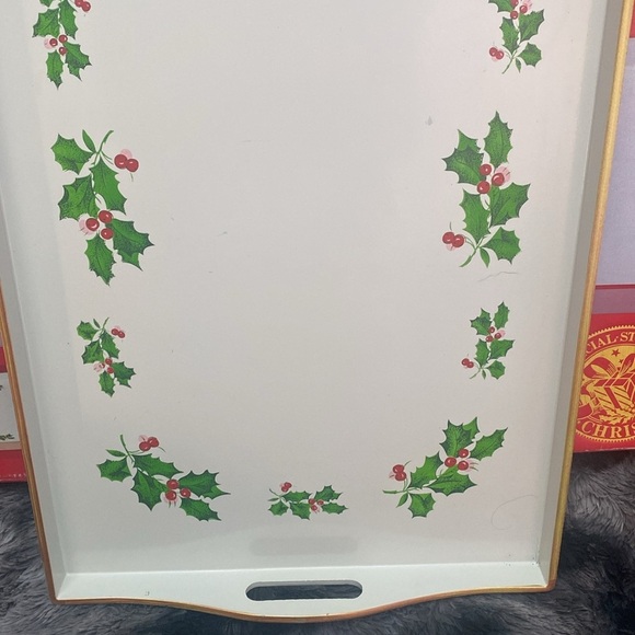 Vintage Lacquerware Tray - Red and White with cute coupon book - Picture 8 of 16